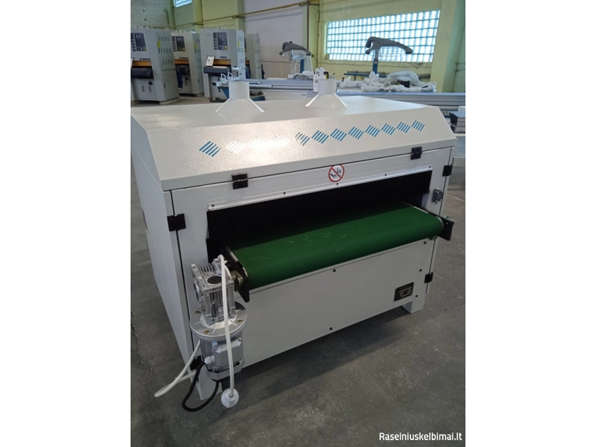 Profesionalios šepetinės šlifavimo staklės WOODLAND MACHINERY