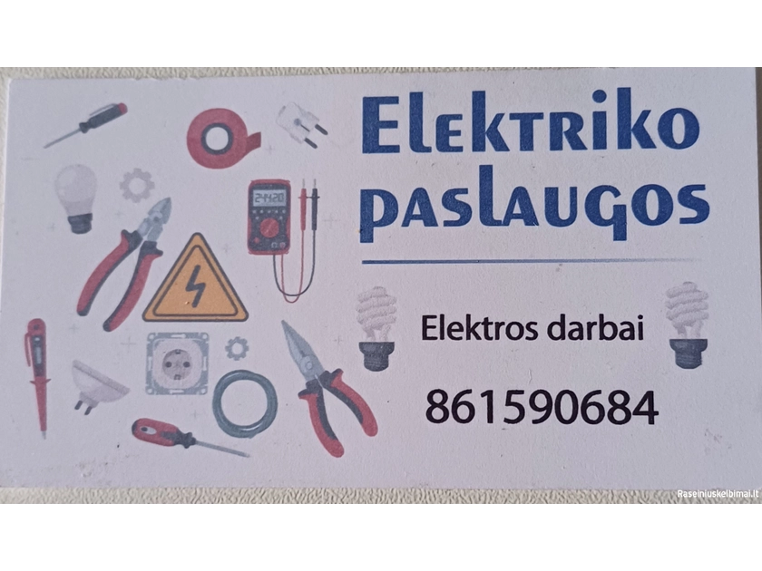 Elektros instaliacija greitai ir patikimai