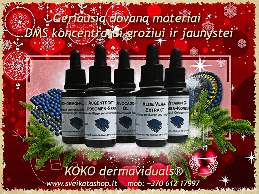 Atstatyk odos pusiausvyrą su Dermaviduals® koncentratais!