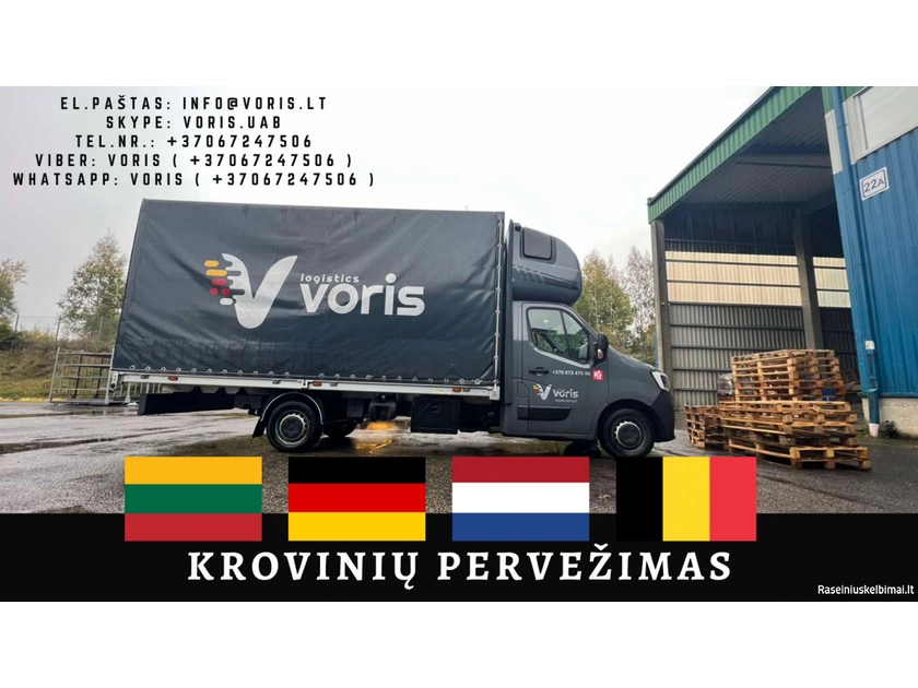 Greitas krovinių pervežimas po Europą