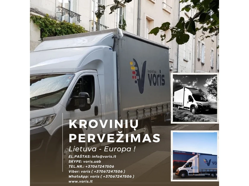 Greita pristatymo paslauga Lietuvoje ir Europoje