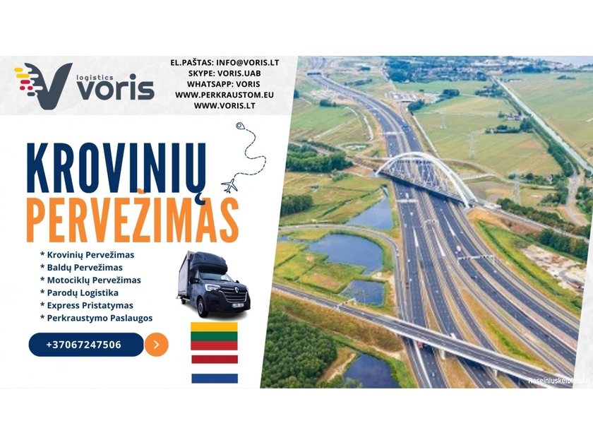 Greitas ir patikimas krovinių pervežimas po Europą