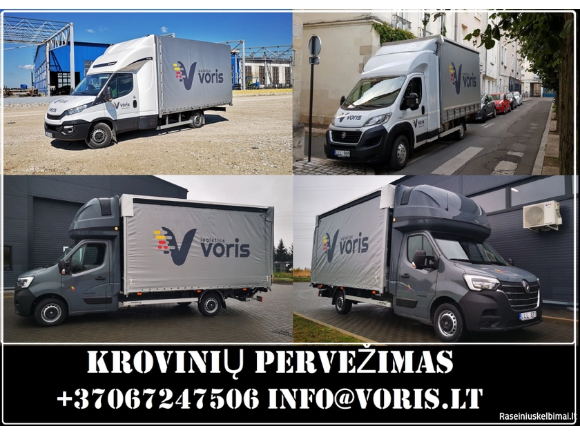 Greiti ir patikimi pervežimai visoje Europoje