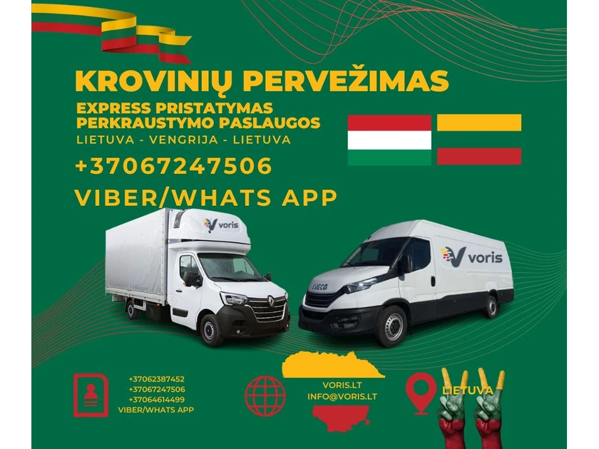 Greita ir patikima krovinių gabenimo paslauga į Vengriją