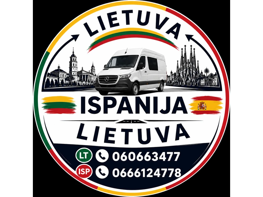 Kraustote? Pervežame daiktus Lietuva–Ispanija
