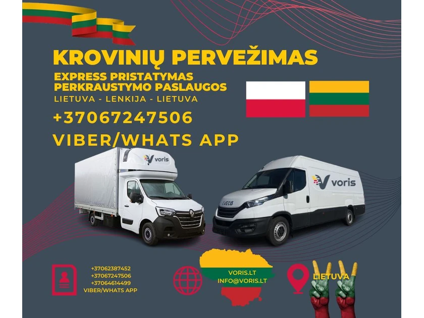 Greita ir patikima vežimo paslauga į Lenkiją ir atgal