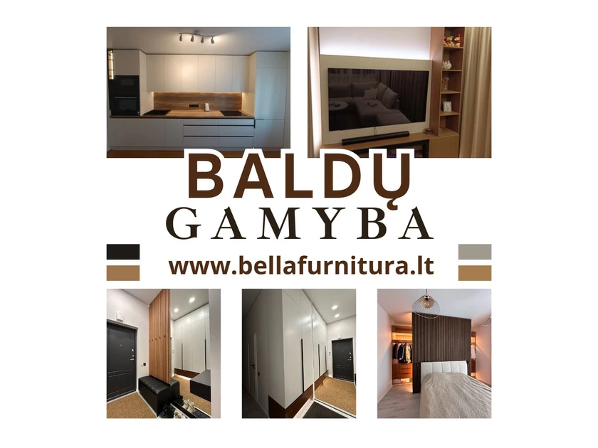 Unikalūs baldai pagal Jūsų užsakymą