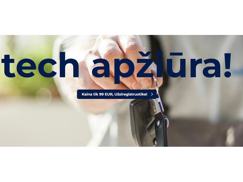Pasiruoškite techninei be rūpesčių – greita ir patikima
