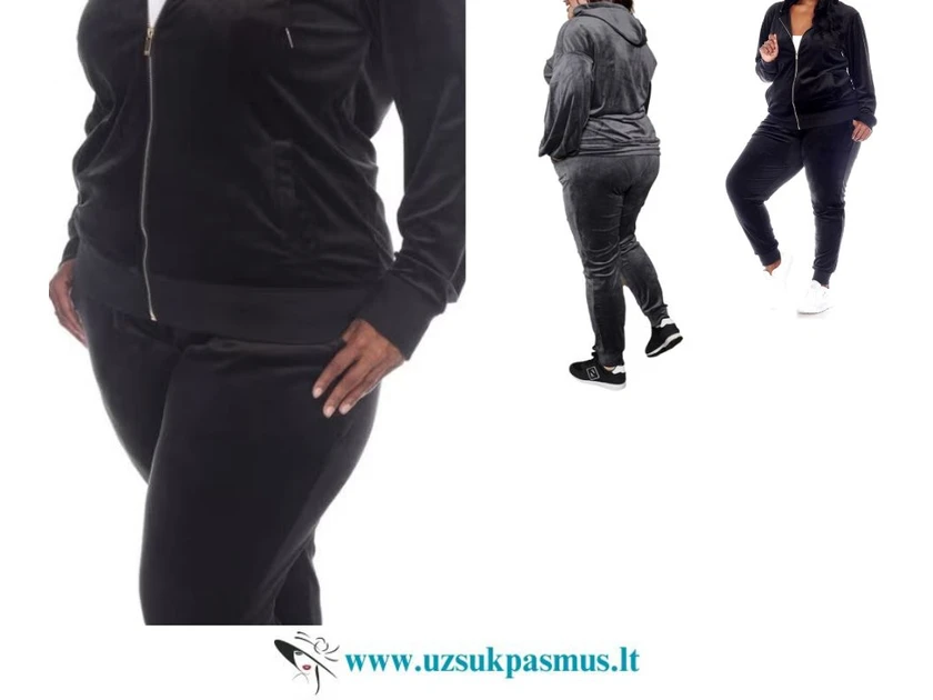Veliūrinis komfortas dideliems dydžiams!||Minkštas veliūras, tobulas prigludimas dabar!