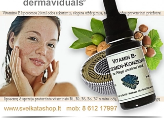 Peržiūrėti skelbimą - Vitamino B liposomos KOKO Dermaviduals® 