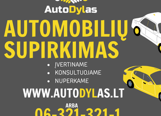 Peržiūrėti skelbimą - Automobilių supirkimas visoje Lietuvoje
