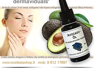Peržiūrėti skelbimą - Avokados aliejus su DMS KOKO Dermaviduals®