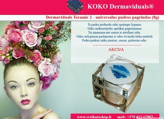 Peržiūrėti skelbimą - Dermaviduals® universali PUDRA - AKCIJA