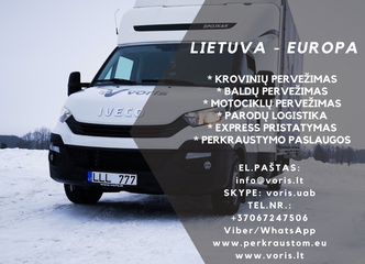 Peržiūrėti skelbimą - Ekspres krovinių nuvežimas ir parvežimas visą