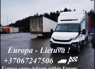 Patikimi kroviniai mikroautobusais visą parą