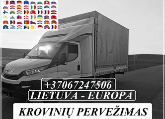 Vežame greitai ir saugiai į bet kurį Europos miestą