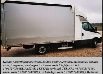 Peržiūrėti skelbimą - Krovinių pervežimai mikroautobusais, autotran
