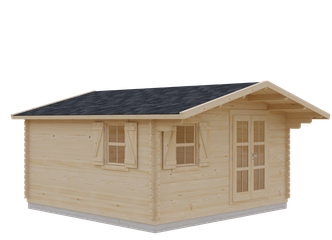 Medinis namelis 4.5x4.5m – kaina nuo 4114€