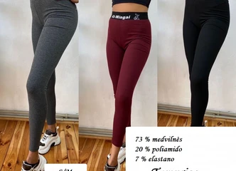 Medvilninės tamprės aktyviam laisvalaikiui ir sportui