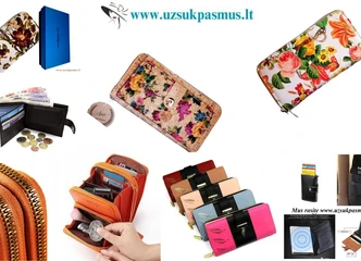 Peržiūrėti skelbimą - Moteriškos, vyriškos piniginės