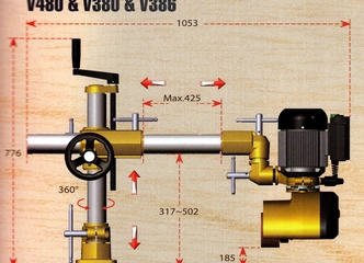 Padavimo Greitis 3.5-32 m/min