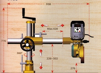 Patikimas ir lengvas naudoti, 0,75 kW galia