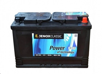 Peržiūrėti skelbimą - Akumuliatorius 12V/120Ah 900A Jenox CLASSIC 