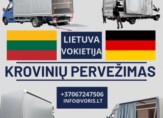 Peržiūrėti skelbimą - iš Visos Vokietijos galim paimti krovinius. (