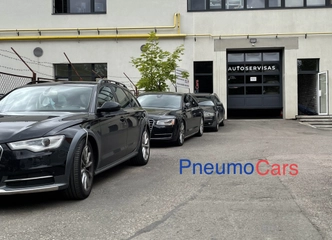 Pneumatinės pakabos remontas su garantija