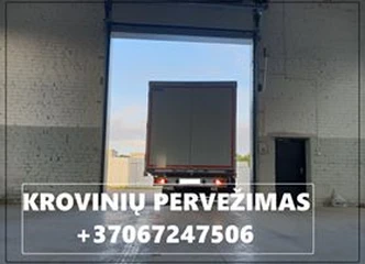Vežame krovinius po visą Europą – skambinkite dabar