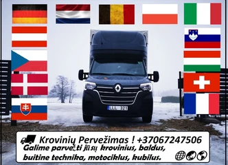 Vežame krovinius po visą Europą – skubiai ir saugiai