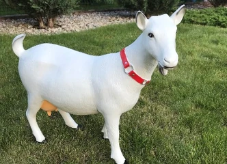 Puoškite sodą išraiškingomis dekoratyvinėmis statulėmis