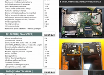Peržiūrėti skelbimą - ELEKTRONIKOS REMONTAS visoje Lietuvoje . Pasl