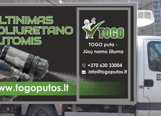 TOGO poliuretano putos – ilgalaikė investicija į jūsų namus